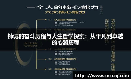 钟诚的奋斗历程与人生哲学探索：从平凡到卓越的心路历程